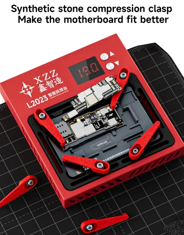 2023 L Rapid Heating Preheater iPhone X-14PM Interposter Middle Layer Frame Repair Tools Welding Soldering Supplies