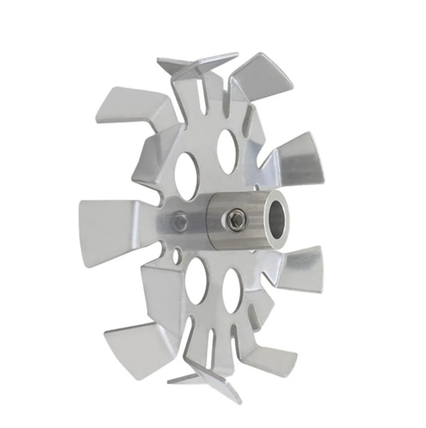 304 Stainless Steel Mixer Blade Pneumatic Parts Folding Propeller 3 Leaf Stirrer Agitator Mixing Impeller Blender