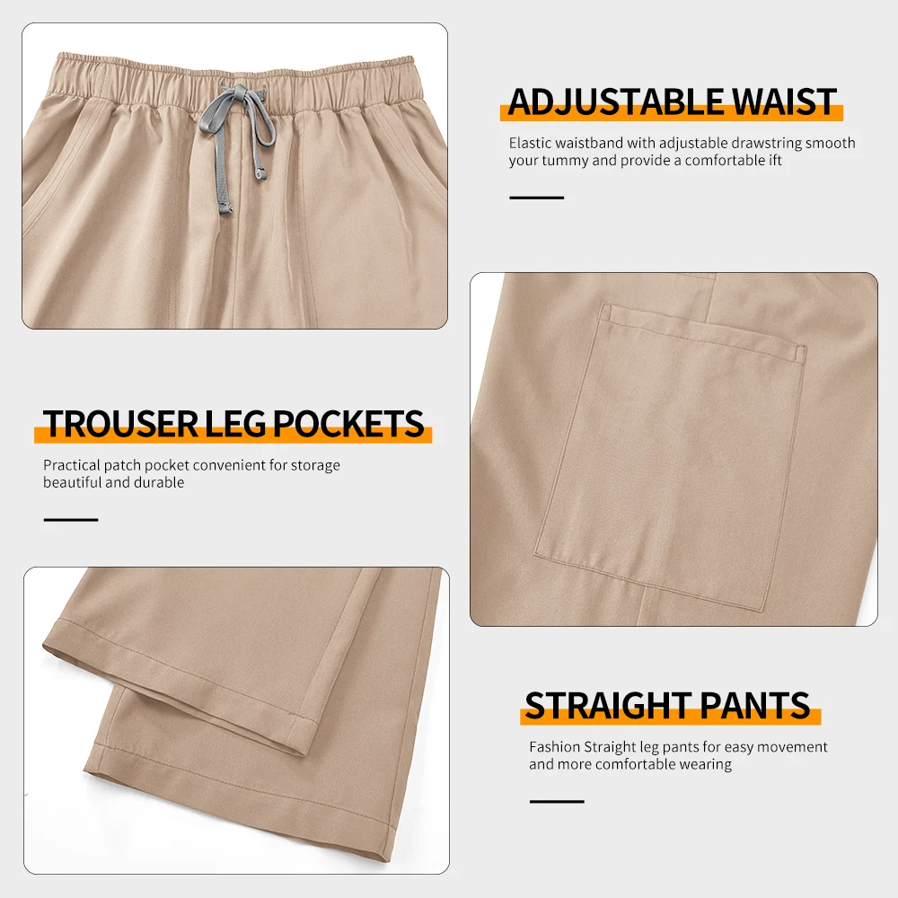 Esfoliantes uniformes das mulheres dos homens atacado clínica dentária conjunto médico farmacêutico enfermeira acessórios pet aliciamento cirúrgico topos calças conjuntos