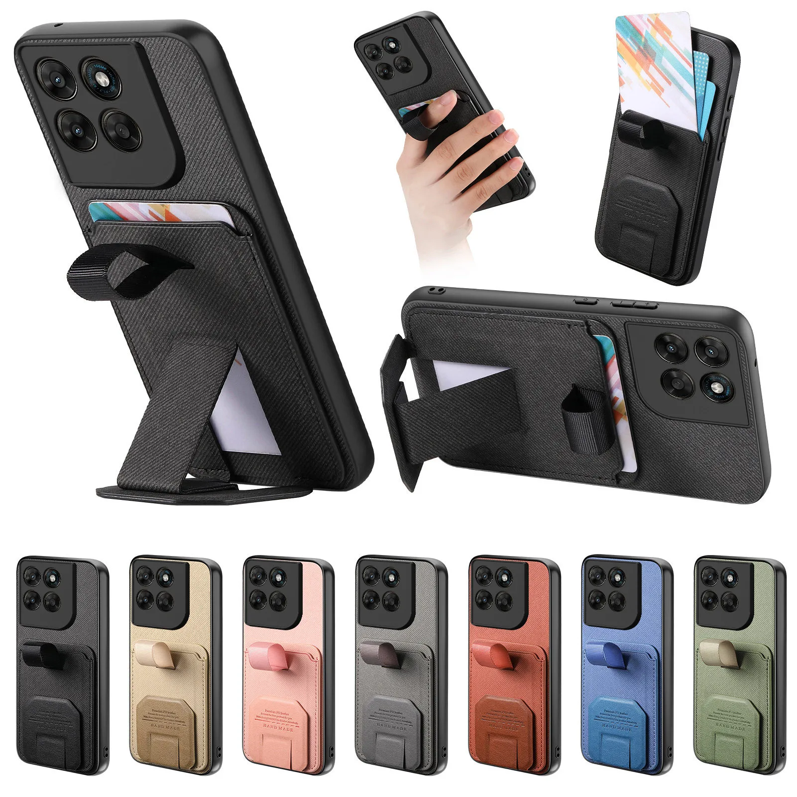 Phone Cases That Hold Cards - Funda para teléfono con correa para