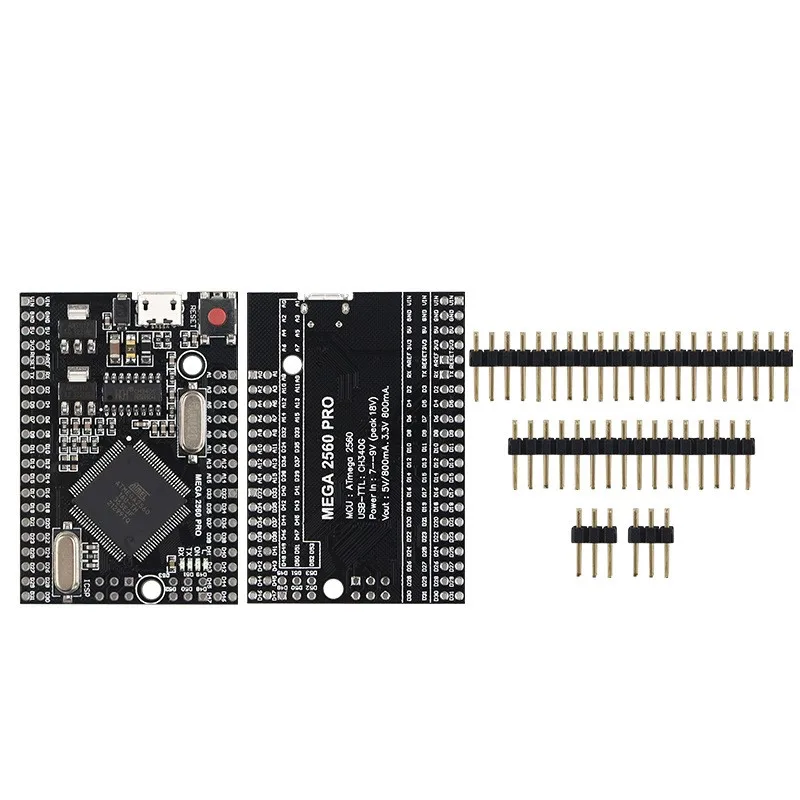 High Quality MEGA 2560 PRO MINI Embed CH340G/ATMEGA2560-16AU Chip with Male Pinheaders Compatible For Arduino Mega2560 DIY