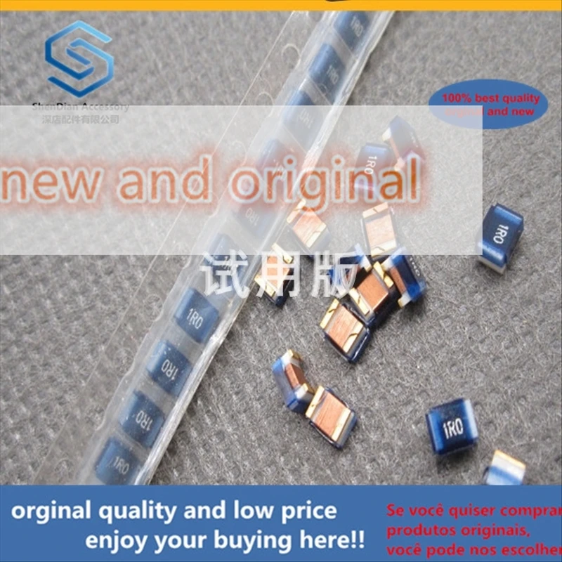 50pcs 100% orginal new best quality FHW1008UC1R0JGT 2520 1uH 320mA RF wound inductor SMD ceramic core