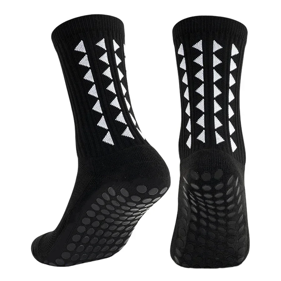 6Pairs men women football grip socks towel bottom sport socks rugby soccer cycling running Exercise athletic socks