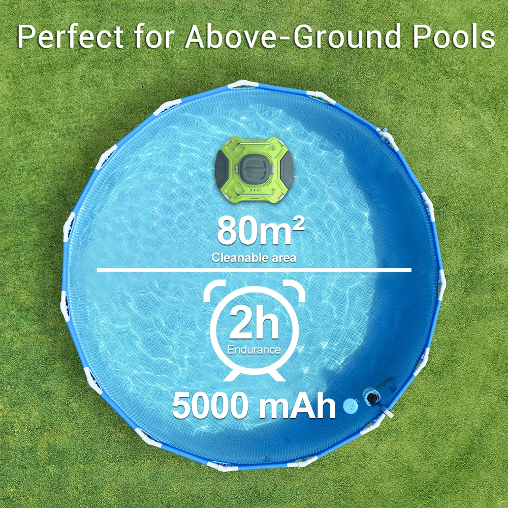 Swimming Pool Robot Vacuum Cleaner Automatic Pool Equipment Above Ground