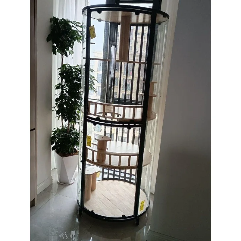 Maine cat special villa does not occupy an area of smart small apartment cat cage household indoor cat nest