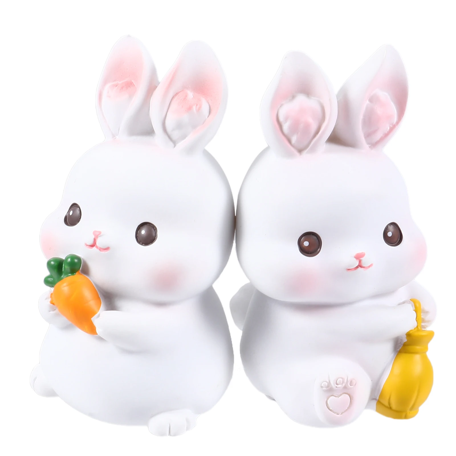 

Adorable Decor Home Decoration Mini Easter Rabbit Decoration Garden Easter Bunny Desk Rabbit nament Accessories