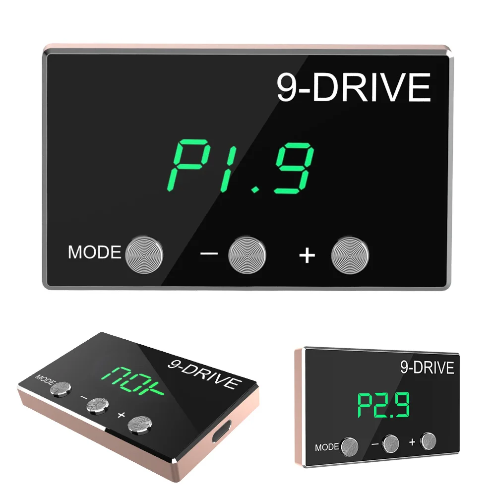 

Throttle Response Controller Plug Play 9 Drive 5 Modes Tuning Parts Accessory Racing Accelerator Potent Booster