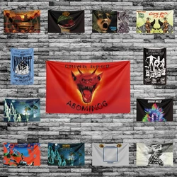 3x5 Ft Heavy Rock Band-u-Uriahs Heeps Flag Polyester Digital Printing Banner for Bedroom Wall Art Out Door Tapestry
