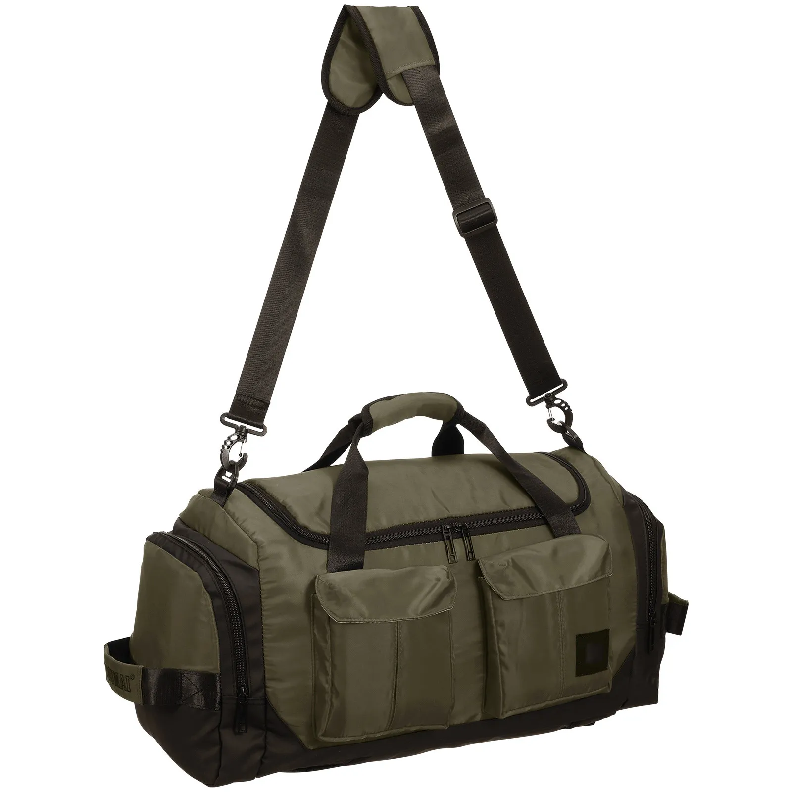 

Large Capacity Fitness Bag Dry Wet Separation Gym Duffel Bag Overnight Travel Tote Men Military Green Weekender