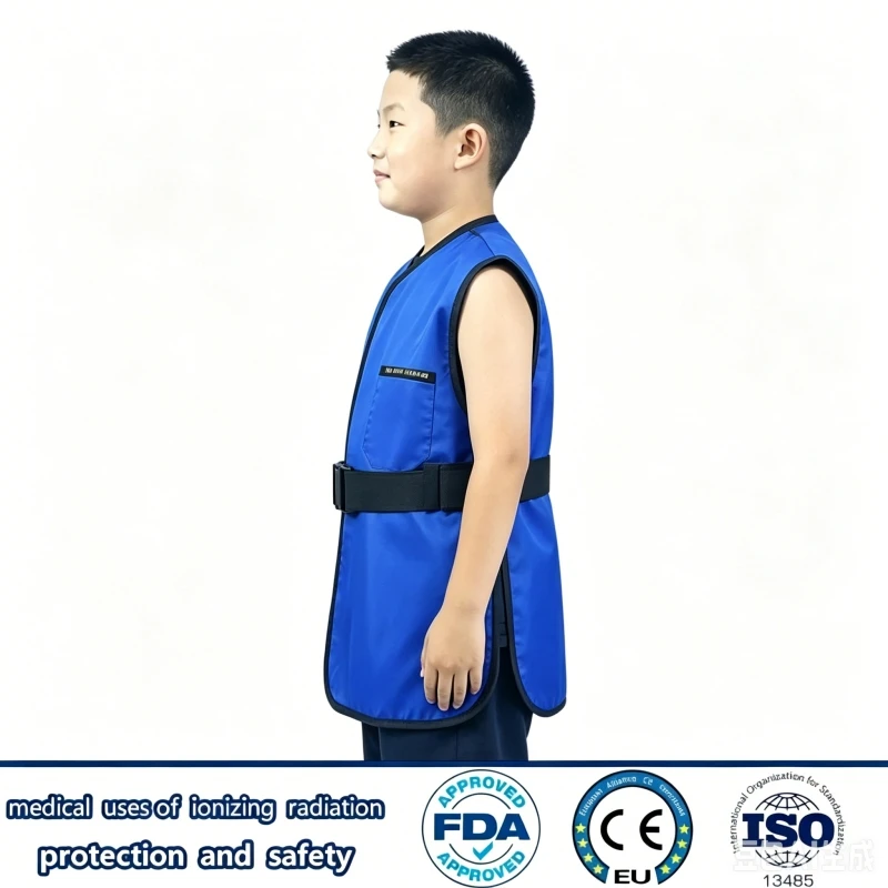 

Direct selling 0.5mmpb Long Lead Vest X-ray Gamma Ray Radiation Protection Lead Apron For Children Dental CT Scan