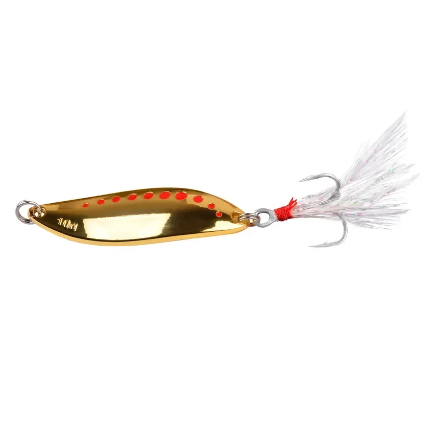 Metal Vib Leech Spinners Spoon Lures 2.5g 5g 7.5g 10g 15g 20g 25g 30g esca artificiale Lure attrezzatura da pesca per Bass Pike Perch