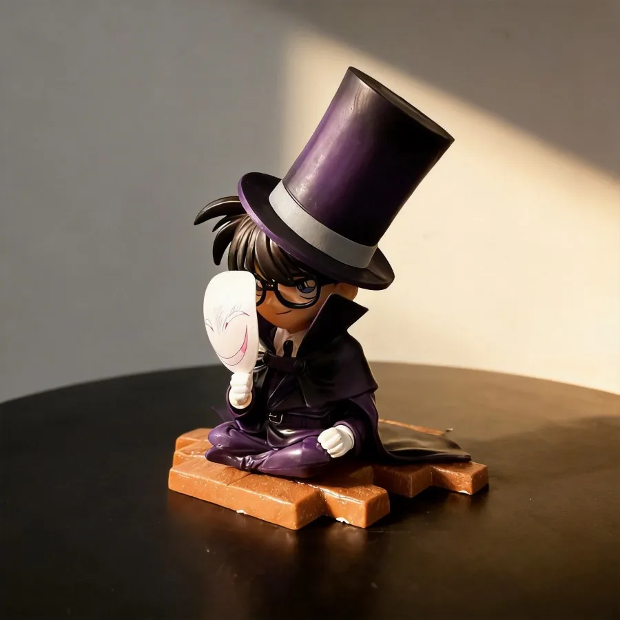 

Detective Conan Conan Edogawa Figure Collectible 14cm Anime Decoration Desktop Ornament Gift for Fans Collection