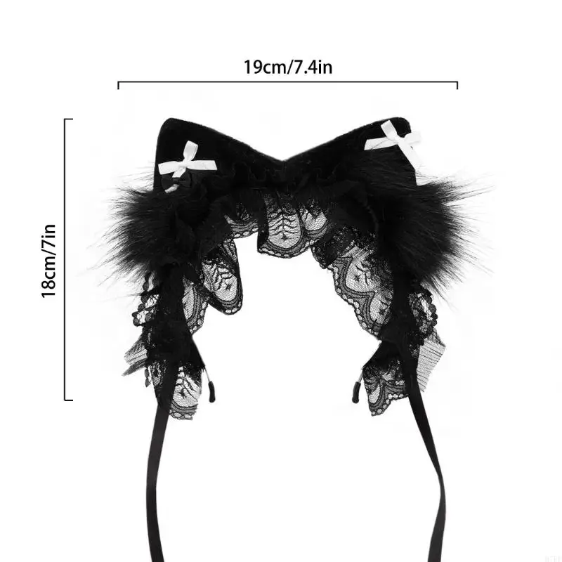 ملحقات شعر الأذن الحيوان اللطيفة ، زخرفة الشعر ، الزخرفة ، الأطراف ذات الطابع ، والأحزاب ،