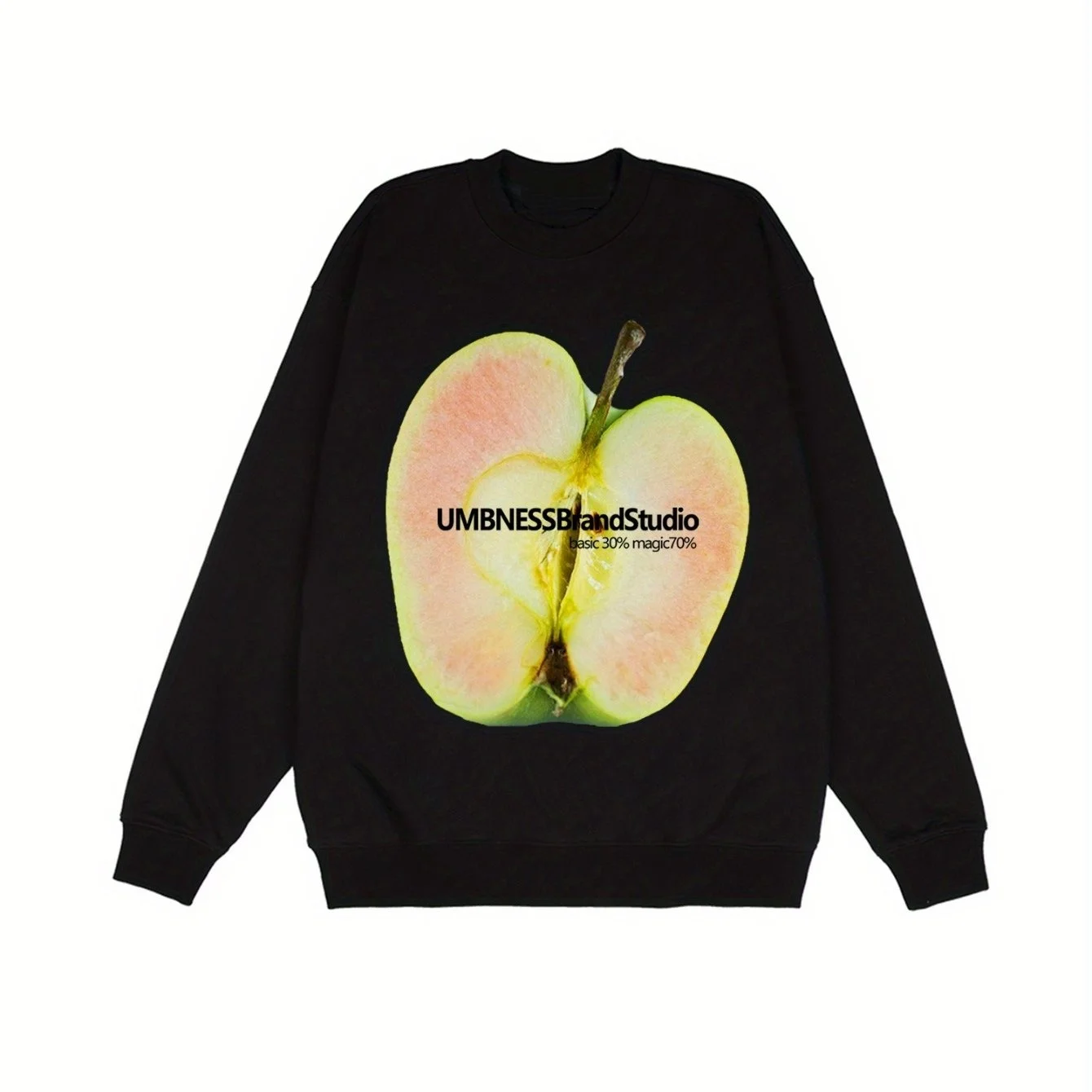 

Осенне-зимняя мужская и женская спортивная одежда с длинными рукавами и принтом фруктового узора, повседневная свободная уличная одежда