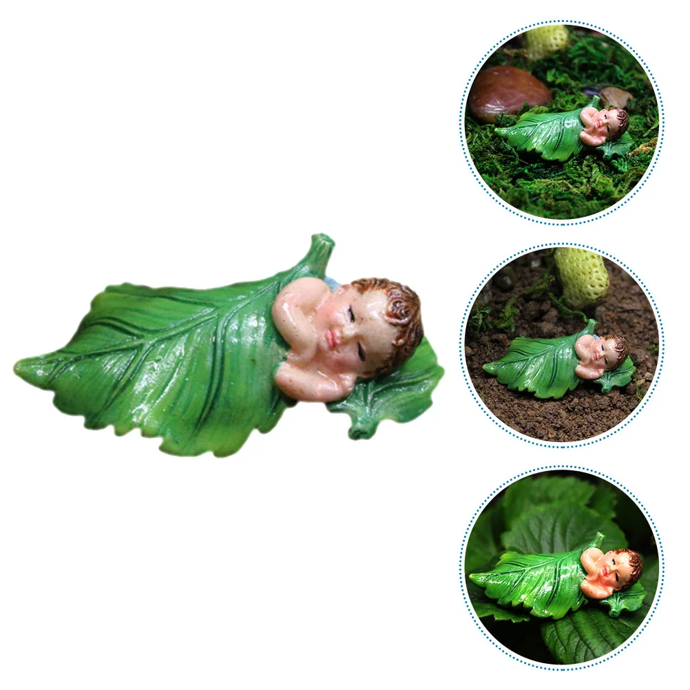 

Fairy Figurines Accessories Statue Ornament Miniature Decor Glass Decoration Garden Model Baby Flower Ornaments