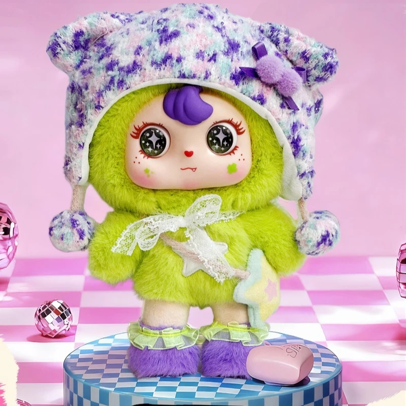 Nueva caja ciega de vinilo de felpa de la serie Cocoa Star Ghost Horse Girl, muñeco de compañía bonito de dibujos animados, adorno de regalo de vacaciones para amigos