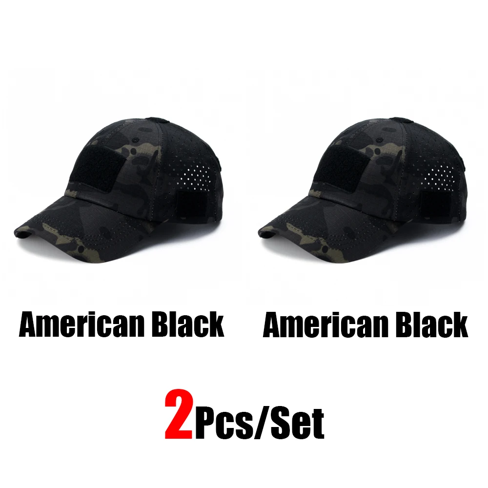 1/2 stücke Neue Männer Camouflage Baseball Kappe Atmungsaktive Sonnencreme Hut Outdoor Sport Jagd Wandern Camping Strand Angeln Sonnenhut