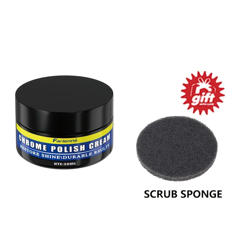 كريم ترميم وإصلاح ألوان الكروم للسيارة - كريم استعادة وصيانة ألوان الكروم للنوافذ والعجلات والتلميع #6