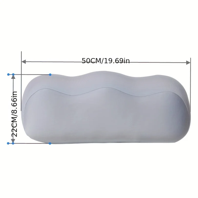 Polyester Leg Pillow for Varicose Veins & Pregnancy, Bed Rest Leg Elevation Cushion for Sleeping Comfort