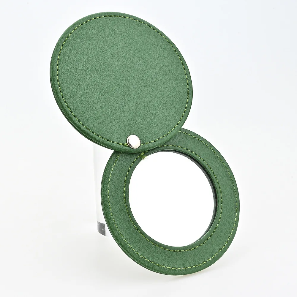 

# Hot Sales Wholesale Mini Folding Compact Mirror Round Portable Pocket Portable Small Travel Compact Makeup Mirror