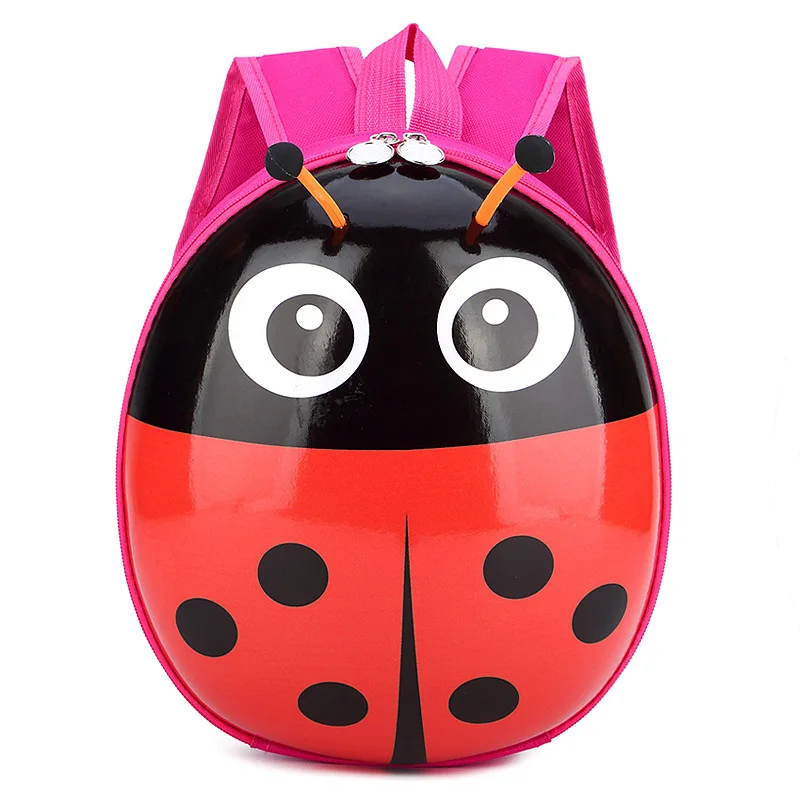 Mochilas escolares de desenho animado para jardim de infância, mochilas infantis em formato de casca de ovo, mochilas para meninos e meninas, mochila escolar para bebês.