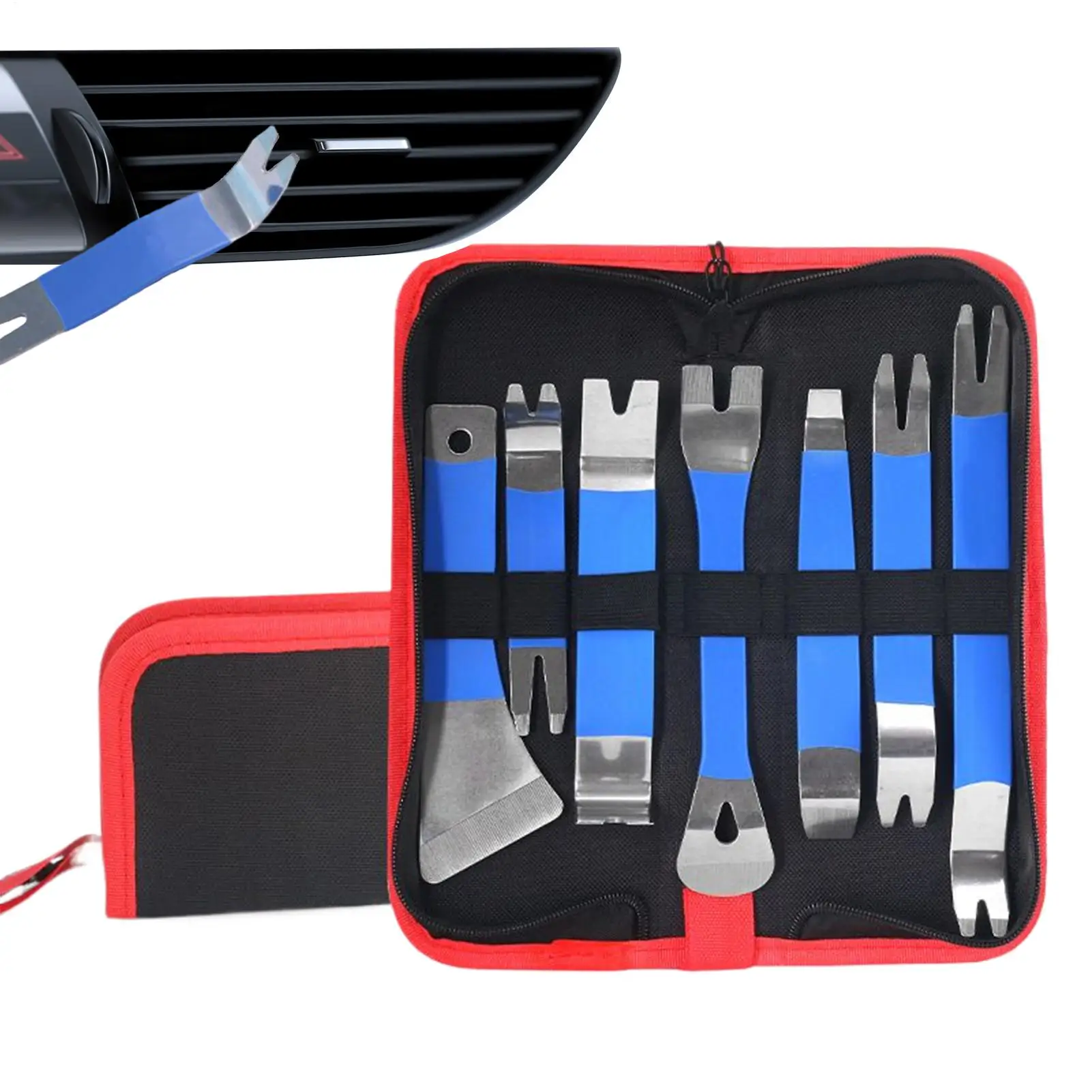 

Trim Removal Tool Auto Clip Fastener Remover Pry Tool Set 1 Set Automotive Installer Pry For Window Door Detailing Interior