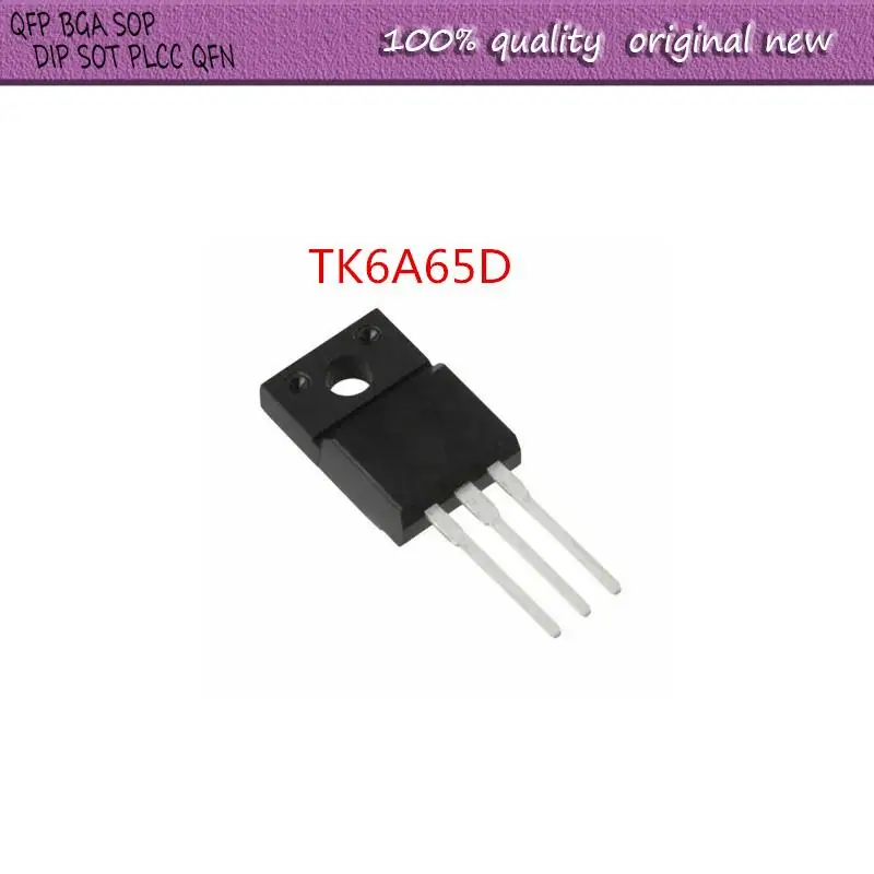 

NEW 20PCS/LOT TK6A65D K6A65D TO-220F