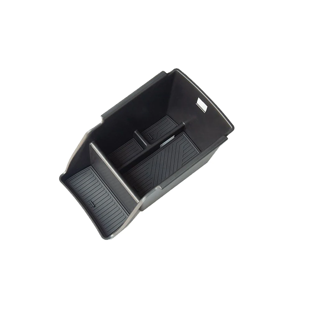 Auto Opbergdoos Voor Volkswagen Vw Tayron Tiguan R-Lijn 2024 ~ 2026 Rubber Mat Middenconsole Organizer Armsteun lade Accessoires