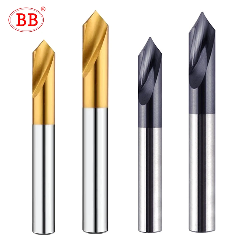 Wiertło punktowe BB HSS Co Cobalt NC Bit centralny 60 90 120 stopni Lokalizacja Przygotuj prowadnicę Otwór pilotujący Obrabiarka CNC M35 M42 1-20 mm