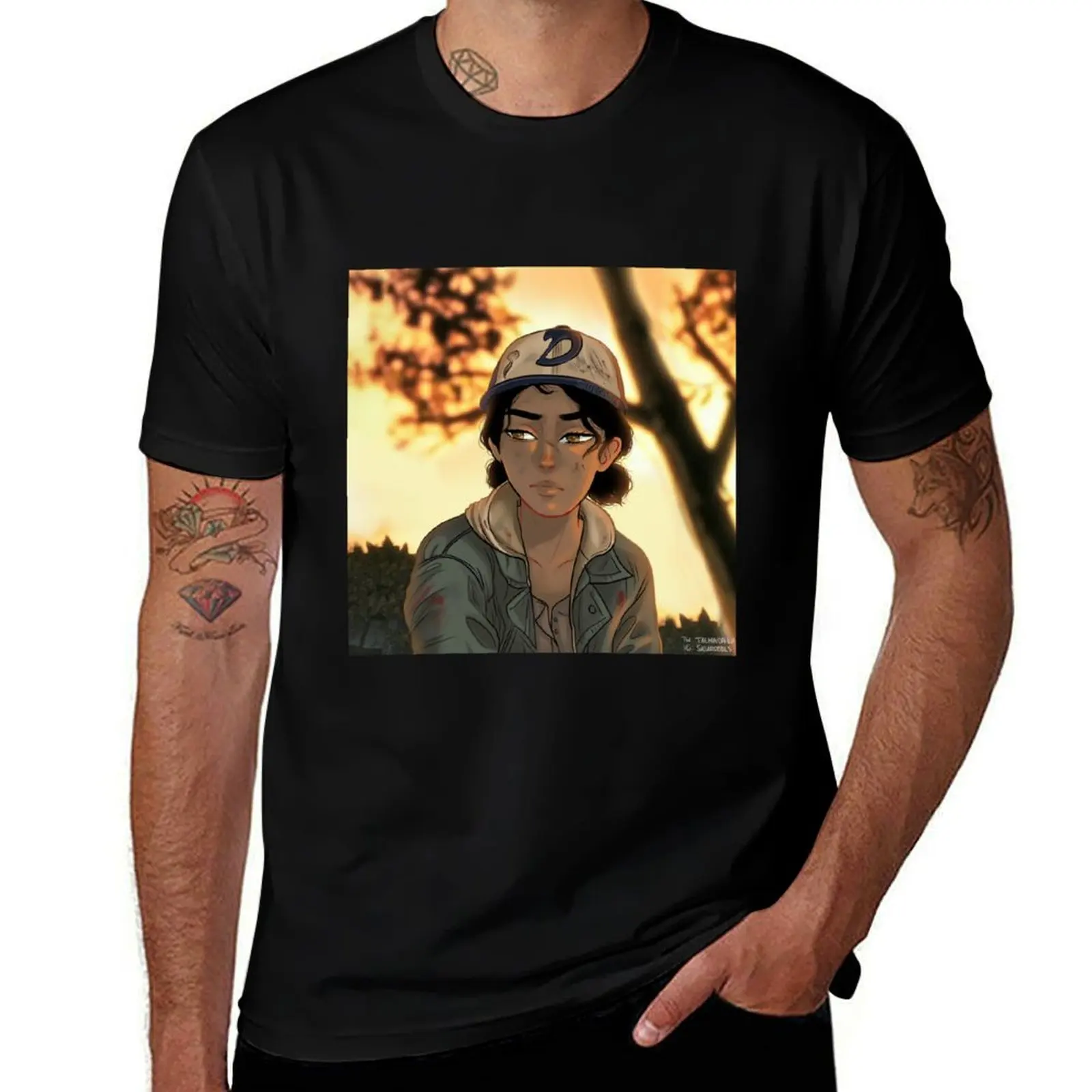

Clementine T-Shirt Dry Fit Athletic Short Sleeve Shirt