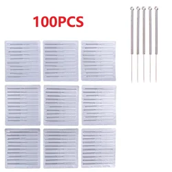 100 PCS Metal Plasma Pen Needles For Spot Mole Freckle Tattoo Removal Point Pen Machine Beauty Equipment