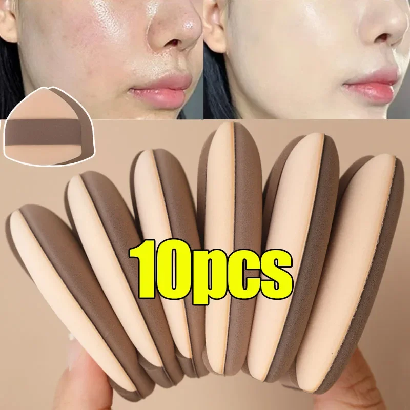 الاستخدام الرطب والجاف الإسفنج ماكياج مسحوق نفخة على الوجهين مثلث التجميل نفخة تطبيق بالتساوي الأساس أدوات ماكياج سهلة التنظيف