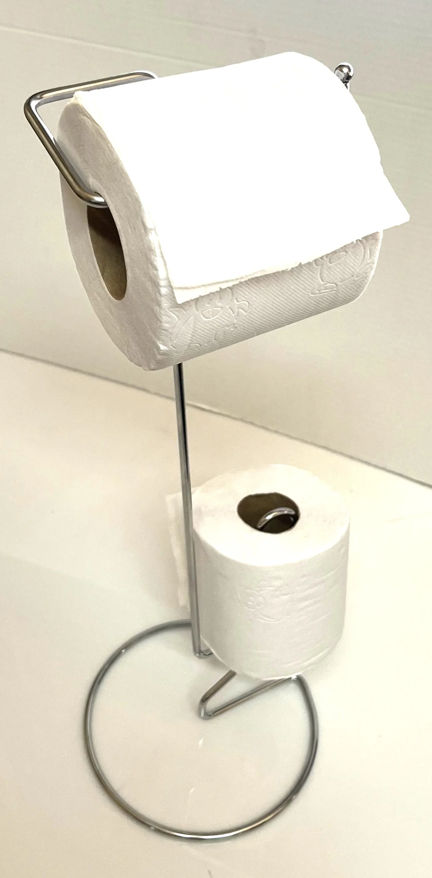 Toilet Paper Holder for 2 Rolls Chrome