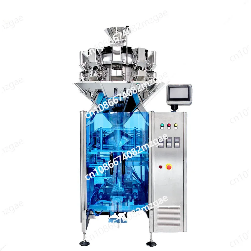 Multi Head Weighing Vertical Packaging Machine Equipment, Fully Automatic Food Particle Micro Weighing Vertical Packaging