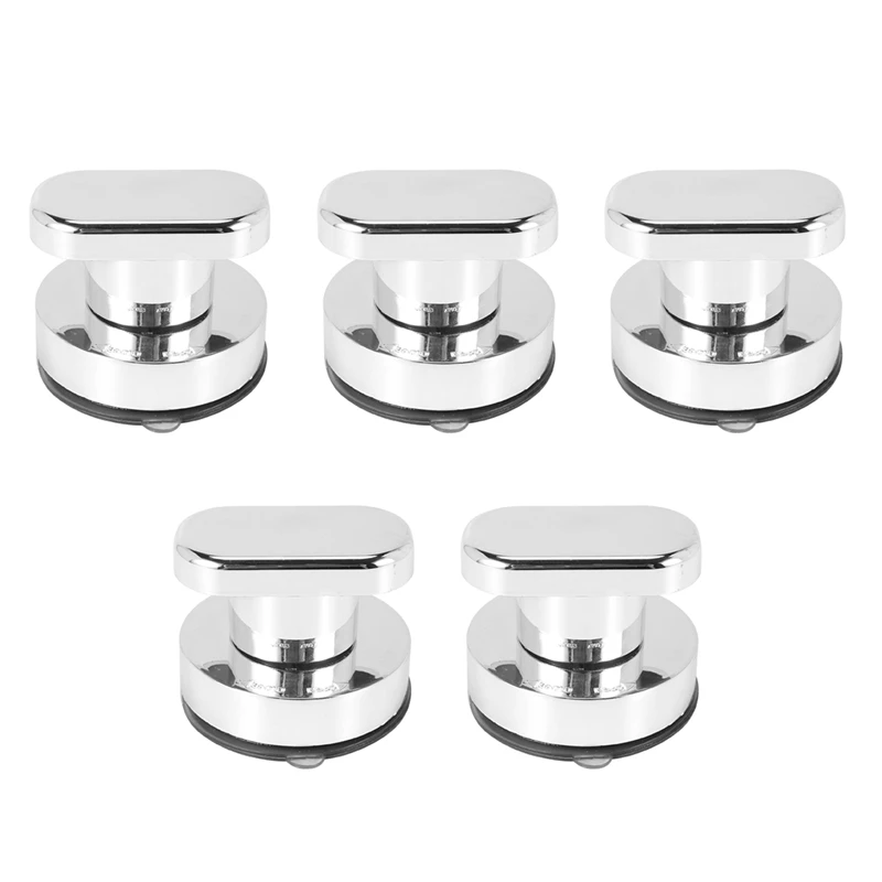 

5X Sucker Handle Door Refrigerator Drawer Bathroom Pull Knob Wall Mount Handrail No Screw Furniture Hardware