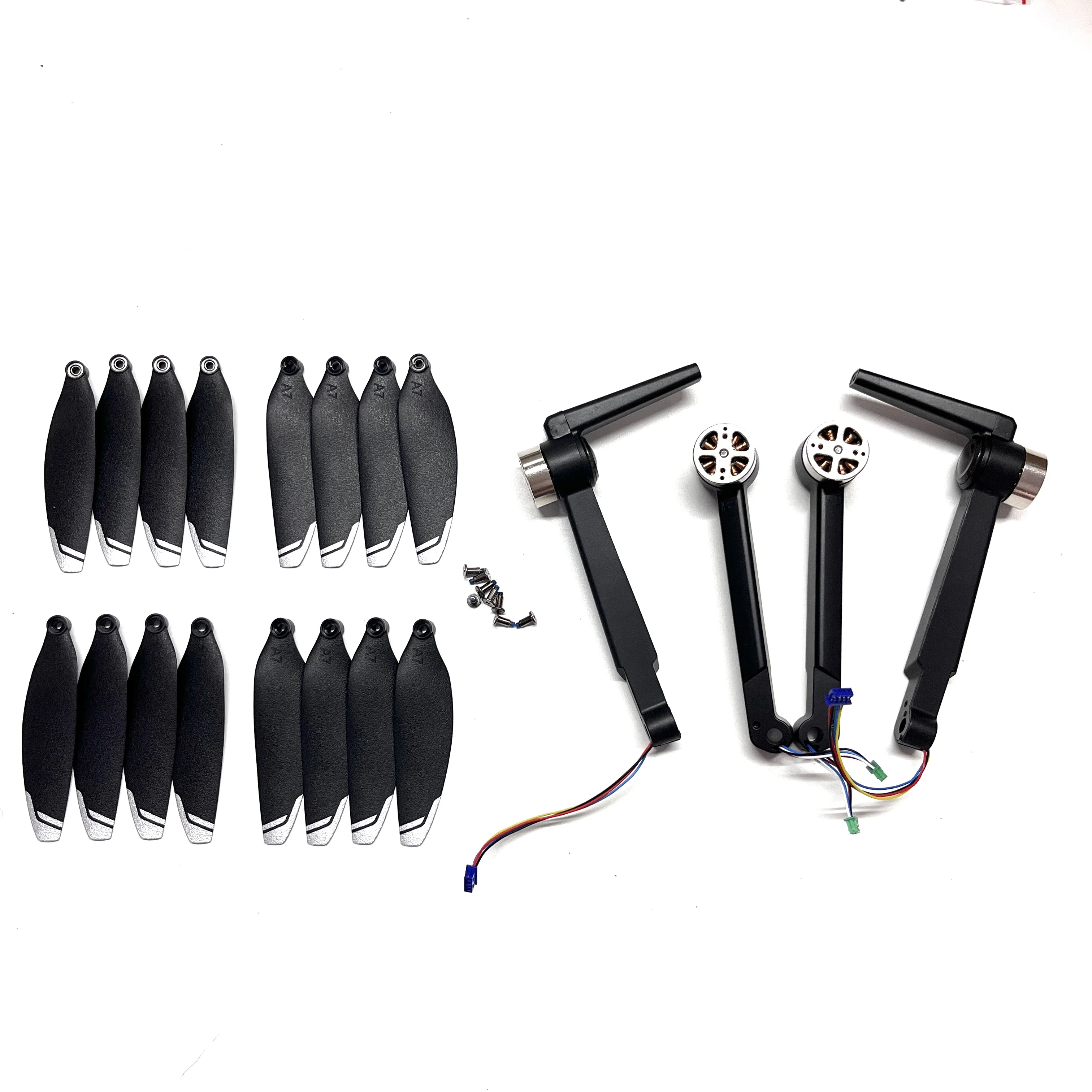 LARC S-X1 드론 블레이드 S-X1 GPS RC 드론 예비 부품 모터 암 프로펠러 USB X1 원격 제어 쿼드콥터 액세서리