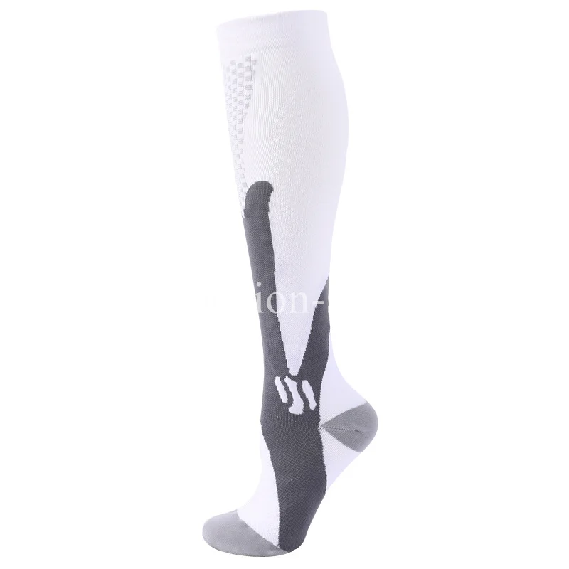 1 PAAR Kompressionssocken Sportsocken Medizinische Pflegestrümpfe Verhindern Krampfadern Socken Schwangerschaft Stillen Sportlich Fußball SOX