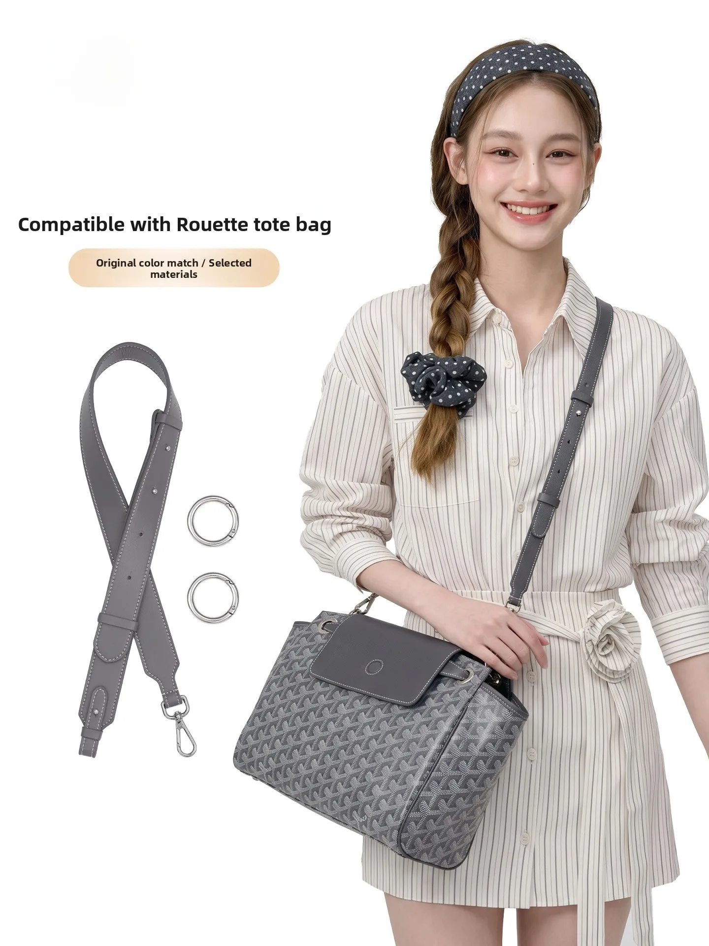guyi-compatible-goyar-rouette-tote-bag-shoulder-strap-dog-tooth-slant-crossbody-bag-wide-band-inner-part-accessory