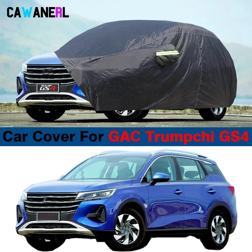 

Car Cover Waterproof SUV Anti UV Sun Rain Snow Scratch Resistant Cover For GAC Trumpchi GS4 Plus EV PHEV Yuejie 2015-2025