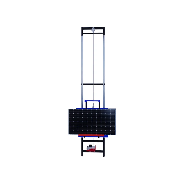 

Wholesale Solar Panel Upgrade Electric Cargo Lift Hoist Elevator Ladder Lift for Roof