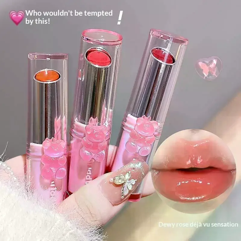 Cappuvini Glossy Mirror Lip Gloss Nude Lip Gloss Moisturizing Brightening Complexion Waterproof Long-Lasting For Flawless Finish