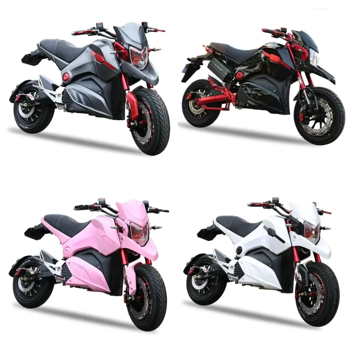 

STLF MotorcycleThe Latest Production In China High Speed Dynamic 4000w 5000w Adult Pedal Scooter Racing Electric Motorcycle Fo