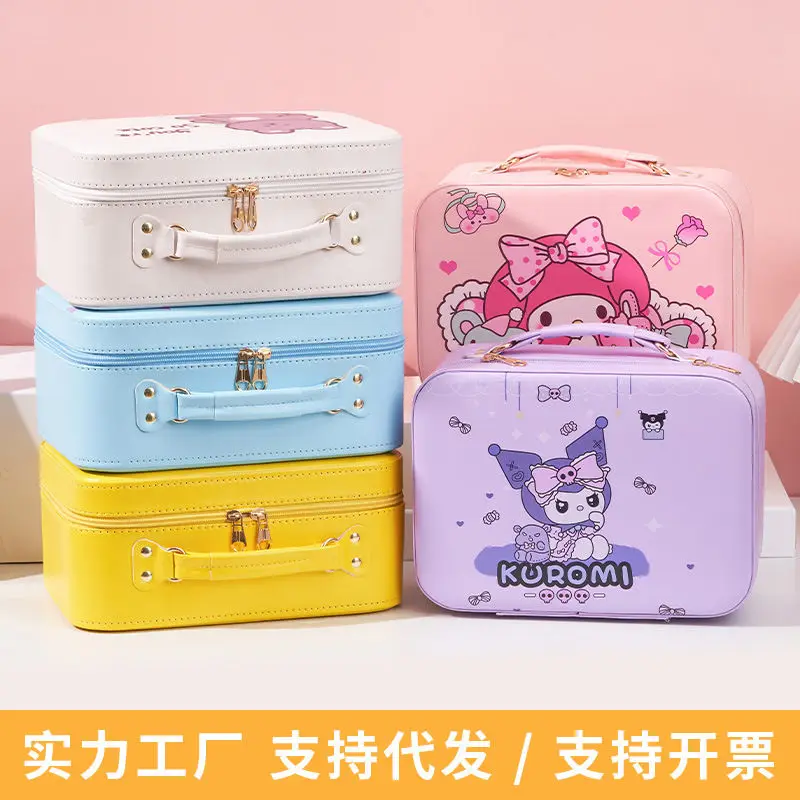 Kawaii Kurumi Kitty Cat аниме персонаж чемодан косметичка аниме большой емкости для хранения косметичка портативный дорожный новый милый