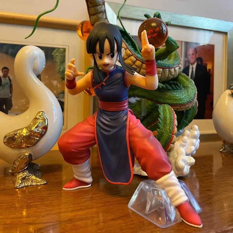 

Dragon Ball Bandai Chichi Action Anime Figure Model Collection Desktop Ornaments Children's Gifts Japanese Comics Decoration