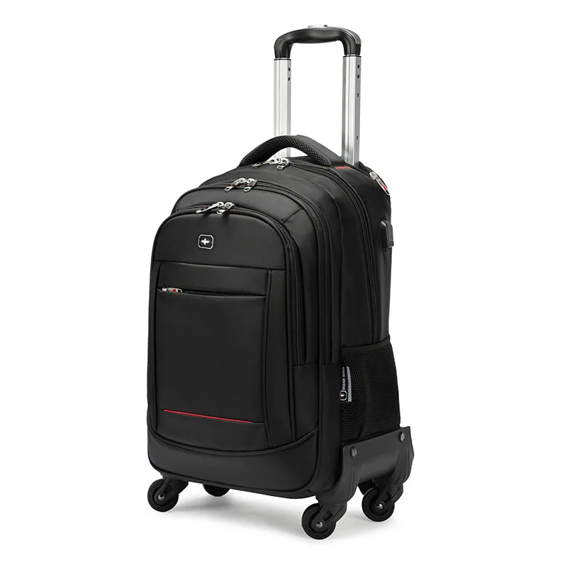 2022 New Outdoors Knife Trolley Case New Oxford Cloth Suitcase Business Trolley Bag Computer Suitcase