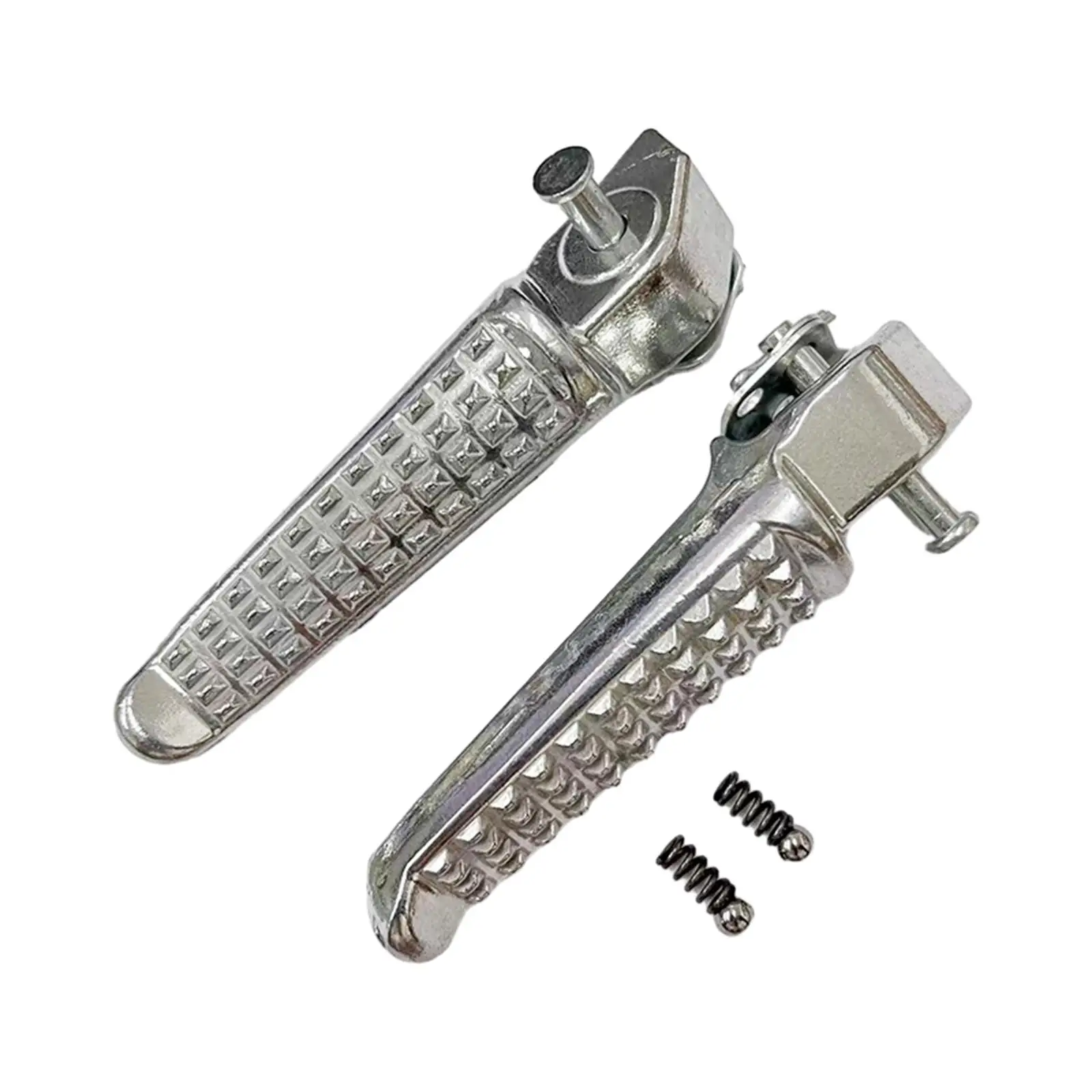 2 Pieces Motorcycle Rear Passenger Foot Pegs Spare Parts Professional Durable