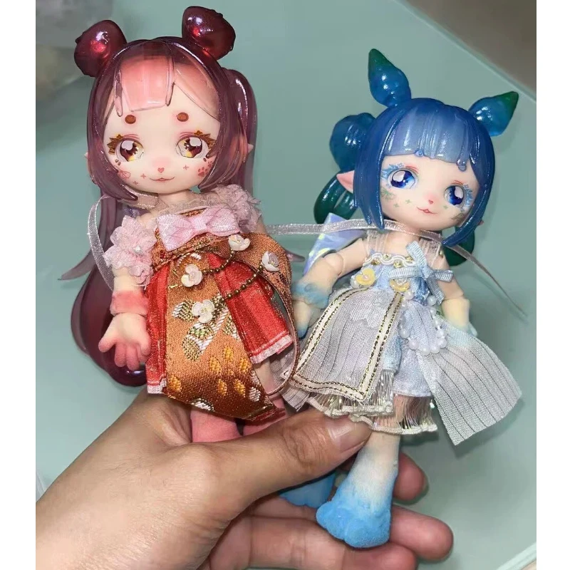 Genuine Maytree Zodiac Series 1/12 Bjd Ob11 Articulated Doll Mythical Beast Collectible Animal Shaped Trendy Toy Open  Blind Box