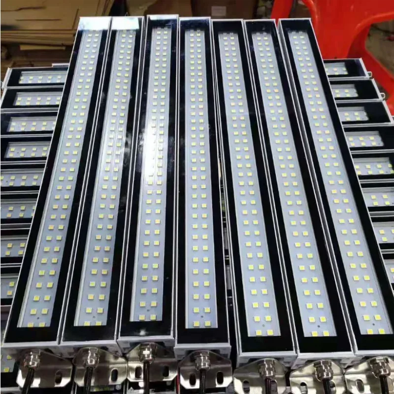 24 V/220 V LED เครื่องมือทํางานกันน้ําป้องกันการระเบิดโคมไฟเครื่องกลึง CNC โคมไฟอลูมิเนียม LED โคมไฟ