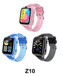 Blackview-Montre connectée Z10 pour enfants, 4G, GPS, appel vidéo, SOS, étanche, caméra, moniteur, localisation, téléphone