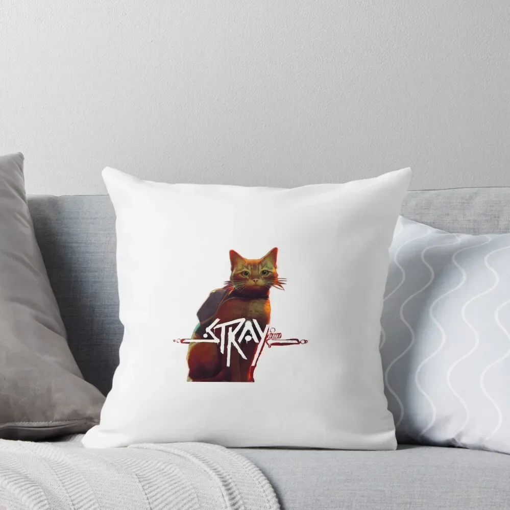 

Stray Game Throw Pillow luxury home accessories Cushion Cover For Sofa Cushion Cover Luxury anime girl pillow